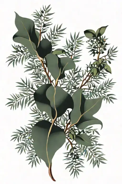 Eucalyptus Has Additional Gas And Water Elements