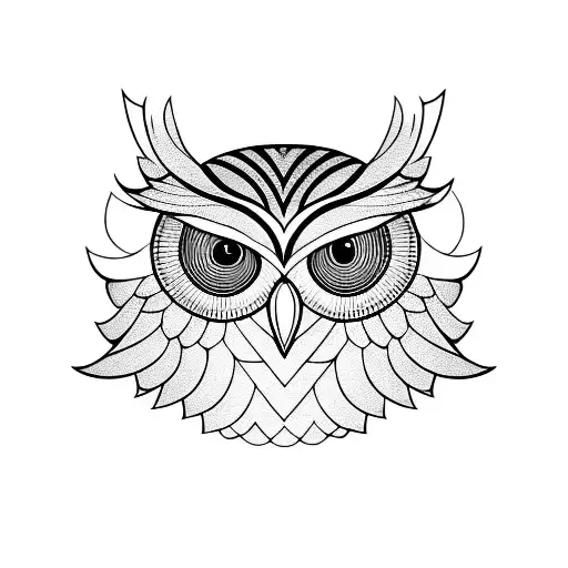 Owl With Background