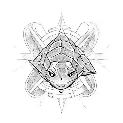 Random Cute Cartoon Turle