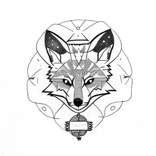 Vegvisir With Fox
