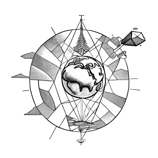 Atlas Carrying The World On His Shoulders