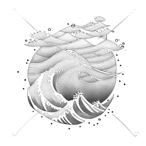 Waves With A Floatie And The Woman I Love