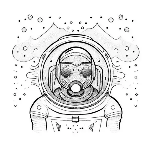 Spaceman Under Water