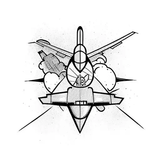 Plane With Astronaut