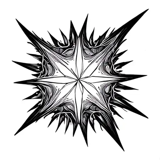 Star And Flame Like Aura