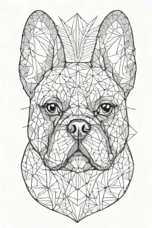 French Bulldog Head