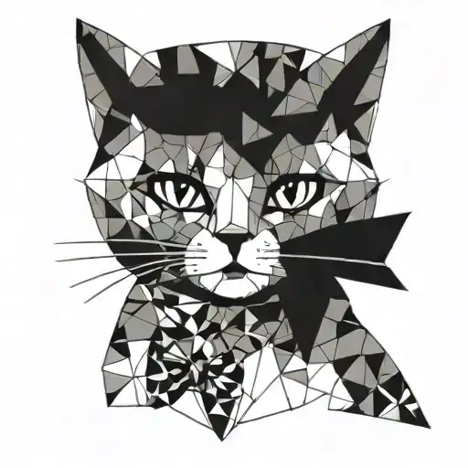 Cute Cat With A Bow Tie