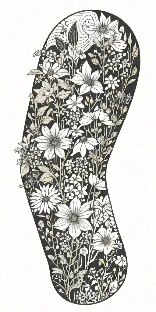 Field Of Wildflowers