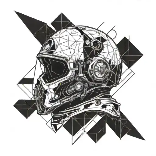 Skull Astronaut Helmet