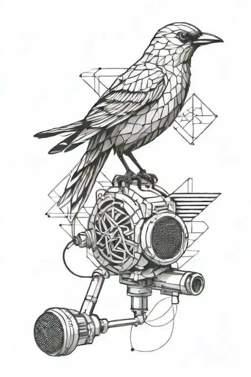 Bird Freedom Music Microphone