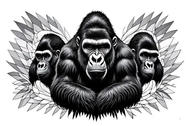 3 Gorilla Of Wisdom