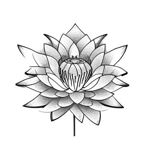 Lotus Flower And Spider Lily