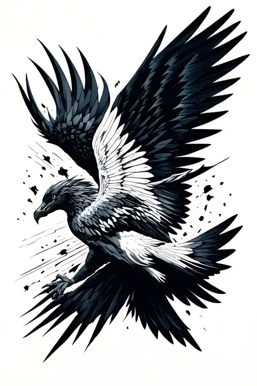 Perdix And Icarus Falling