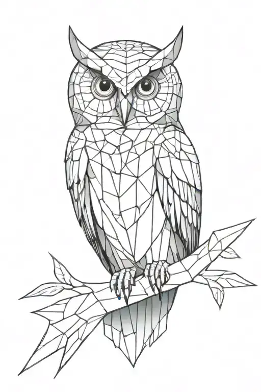 Owl Perched Regally