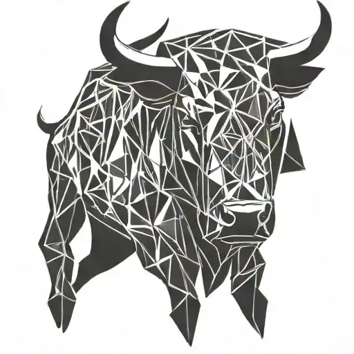 Bull Looking Up