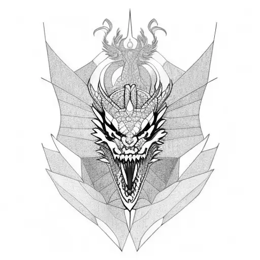 Dragon With Two Heads