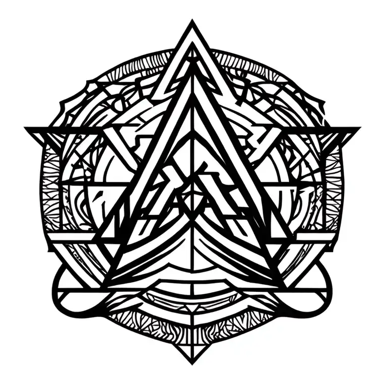 Antichrist Inside Triangle And Language Japanese