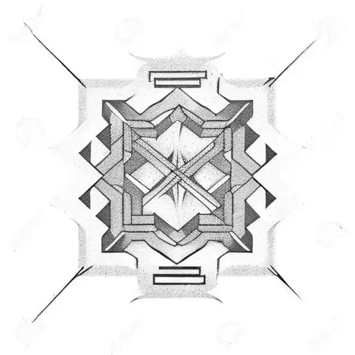 Faded Retro Black Ink Elbow Illusion Flames