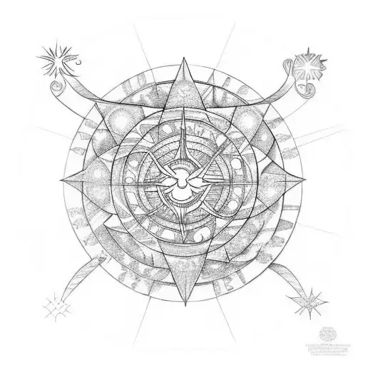 The 5 Solas Of Protestant Faith Spiral Out From A Sun