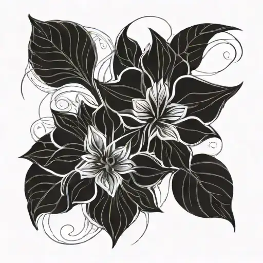 Fineline Floral Knee