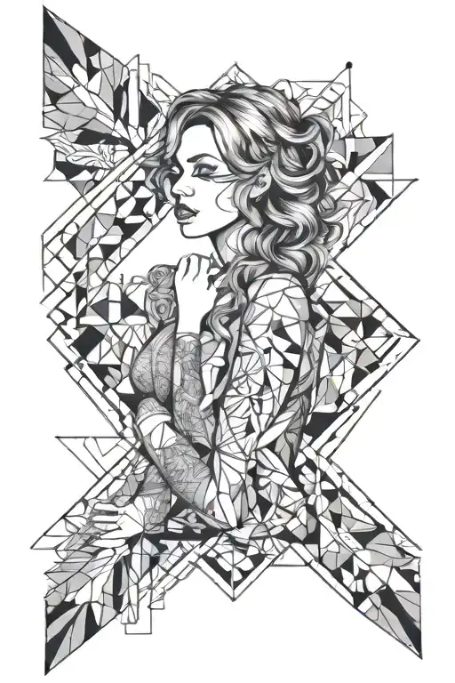 Sleeve Light And Sexy For Girl On Background