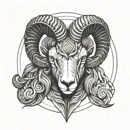 Ram Sign Of Zodiac And Some Sport