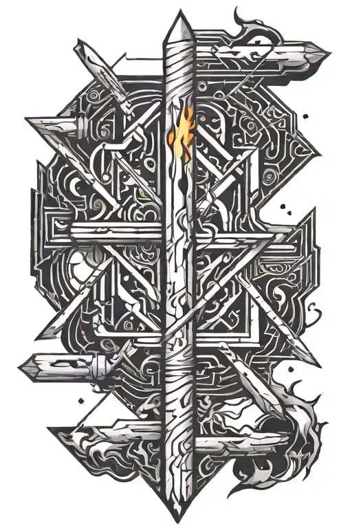 Match Stick With Fire