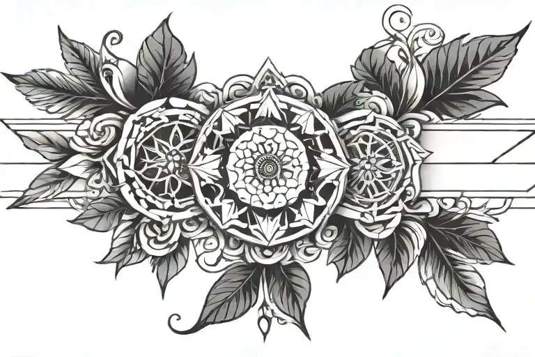 Wind Roses In A Bracelet