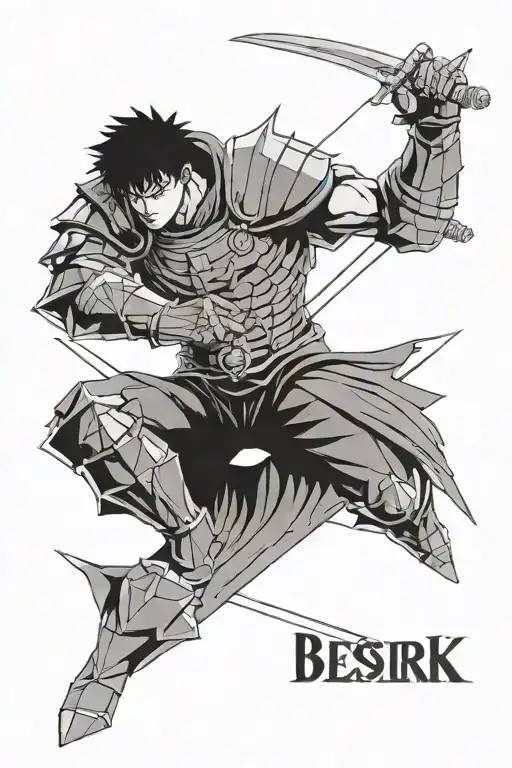 Berserk Guts Anime Berserk