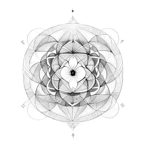 Sacred Geometry Watercolor