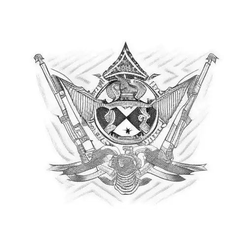 United Empire Loyalists Military Coronent