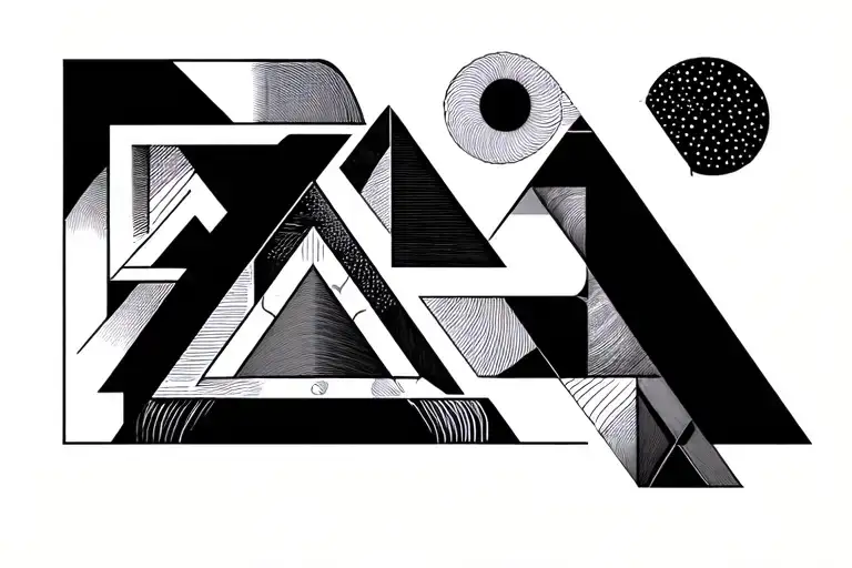 Five Connected Triangles Parents And Children