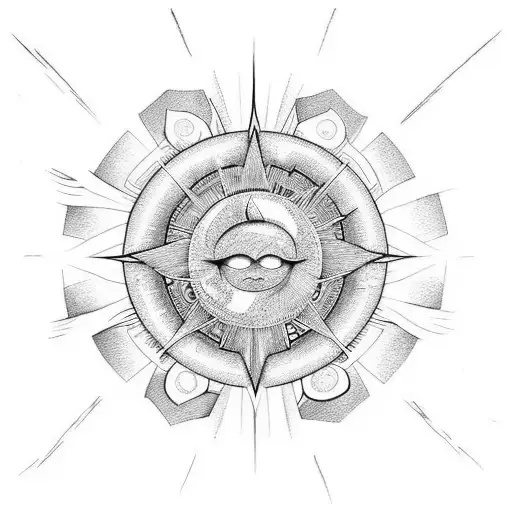 Half Sun Upside Down