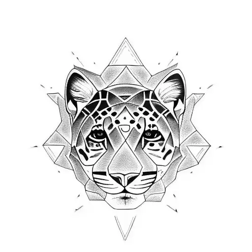 Half Dark And Half Light Jaguar Chest