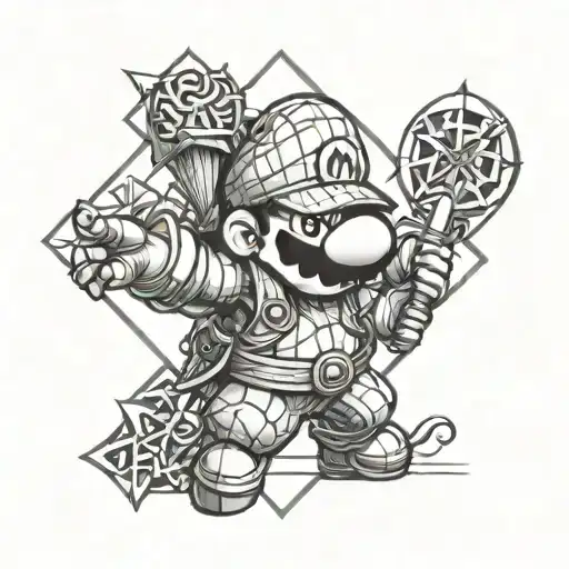 Mario Dark Souls