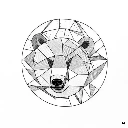 Birch Tree With Bear