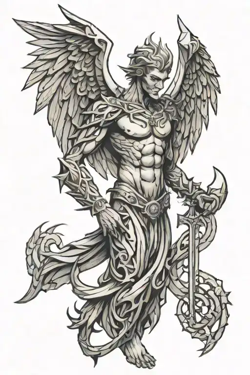 Felon Angel Half Demon