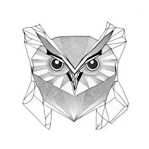 One Line Owl