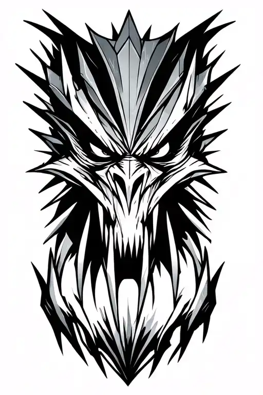 Angry Monster Clawing Skin Arm