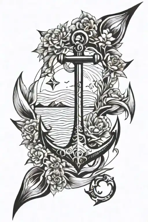 Anchor Wave Nature Scene