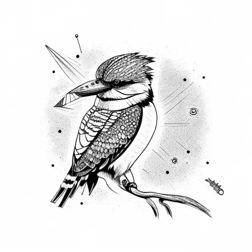 Agressive Kookaburra