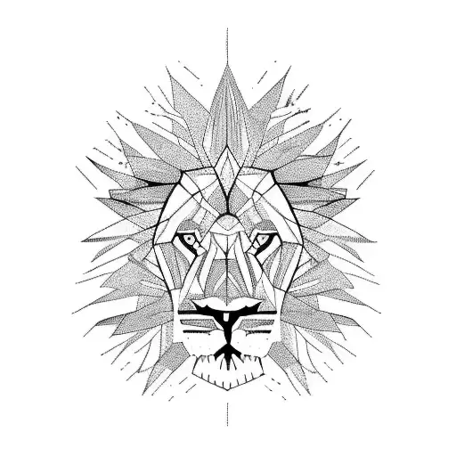 Create A Lion That Sits On A Cliff Roaring