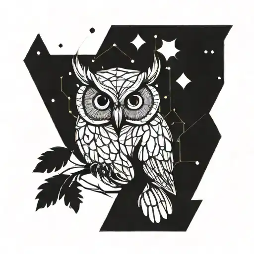 Owl Tree Gemini Constellation