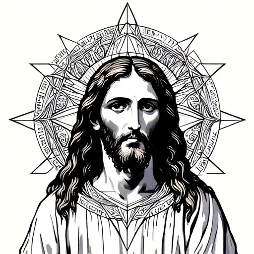 Jesus Surrounded By Quote