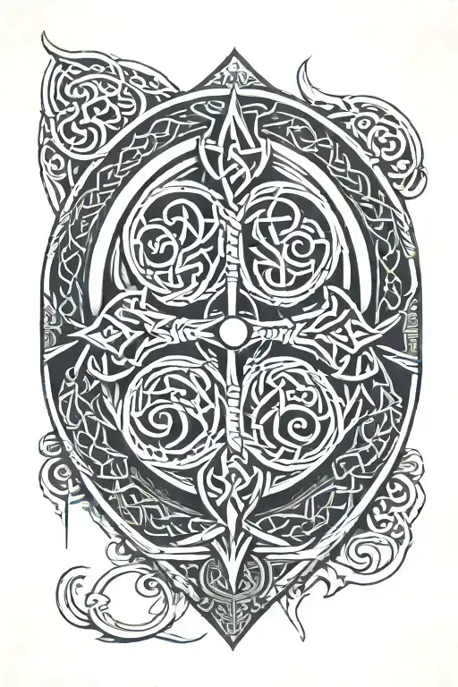 Celtic Swedish Egyptian Symbols