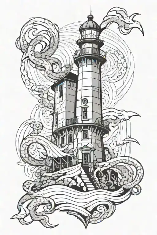 Light House Kraken Emerging