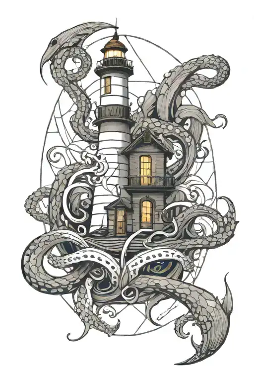 Light House Kraken Emerging