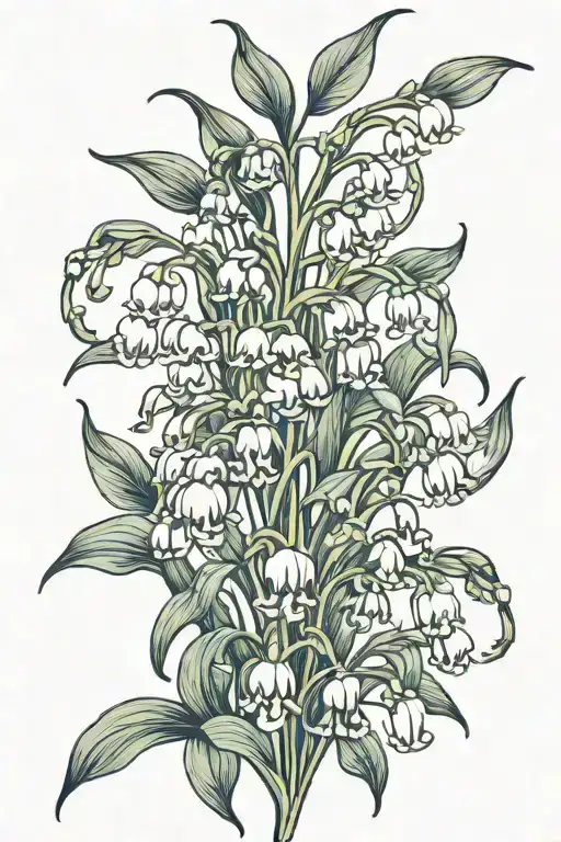 Drooping Lily Of The Valley