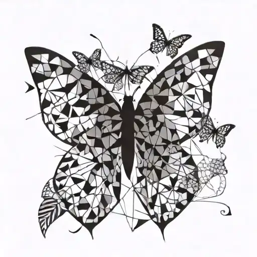 The Word Move With Butterflies