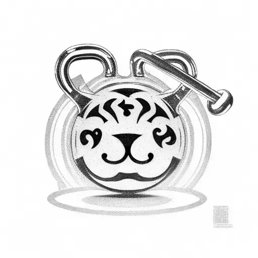 Semicolon With Kettlebell